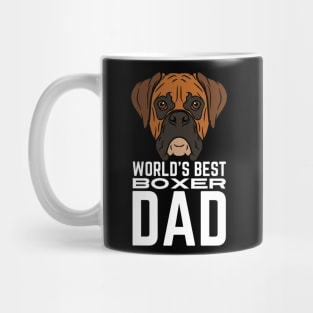 World's Best Boxer Dad Mug